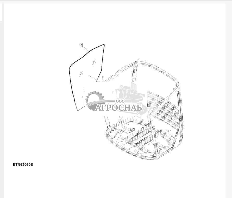 Дверь, правая 